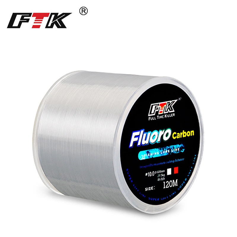 Ice Fishing Line - FTK 120m Fishing Line 0.2mm-0.6mm 7.15LB-45LB
