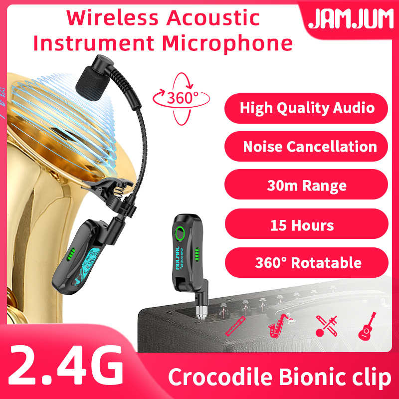JAMJUM WS-MIC2 Wireless Saxoph – Tippet Line recenzja i cena