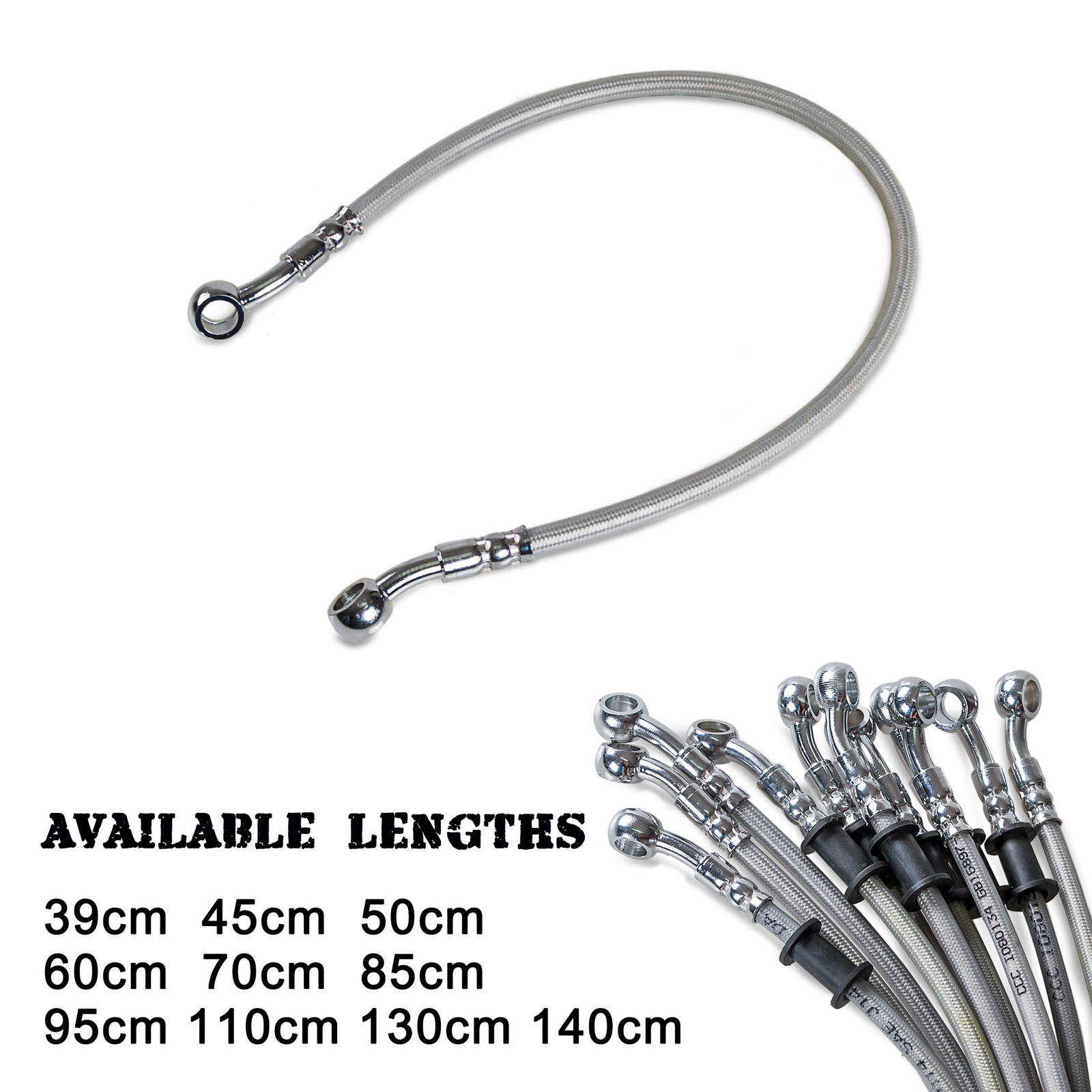 39cm-140cm Motorcycle Brake Oi – Braided Line recenzja i cena