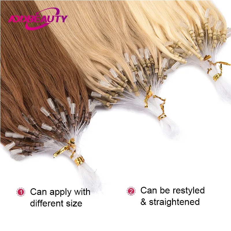 Straight Human Hair Extensions – Monofilament Line recenzja i cena