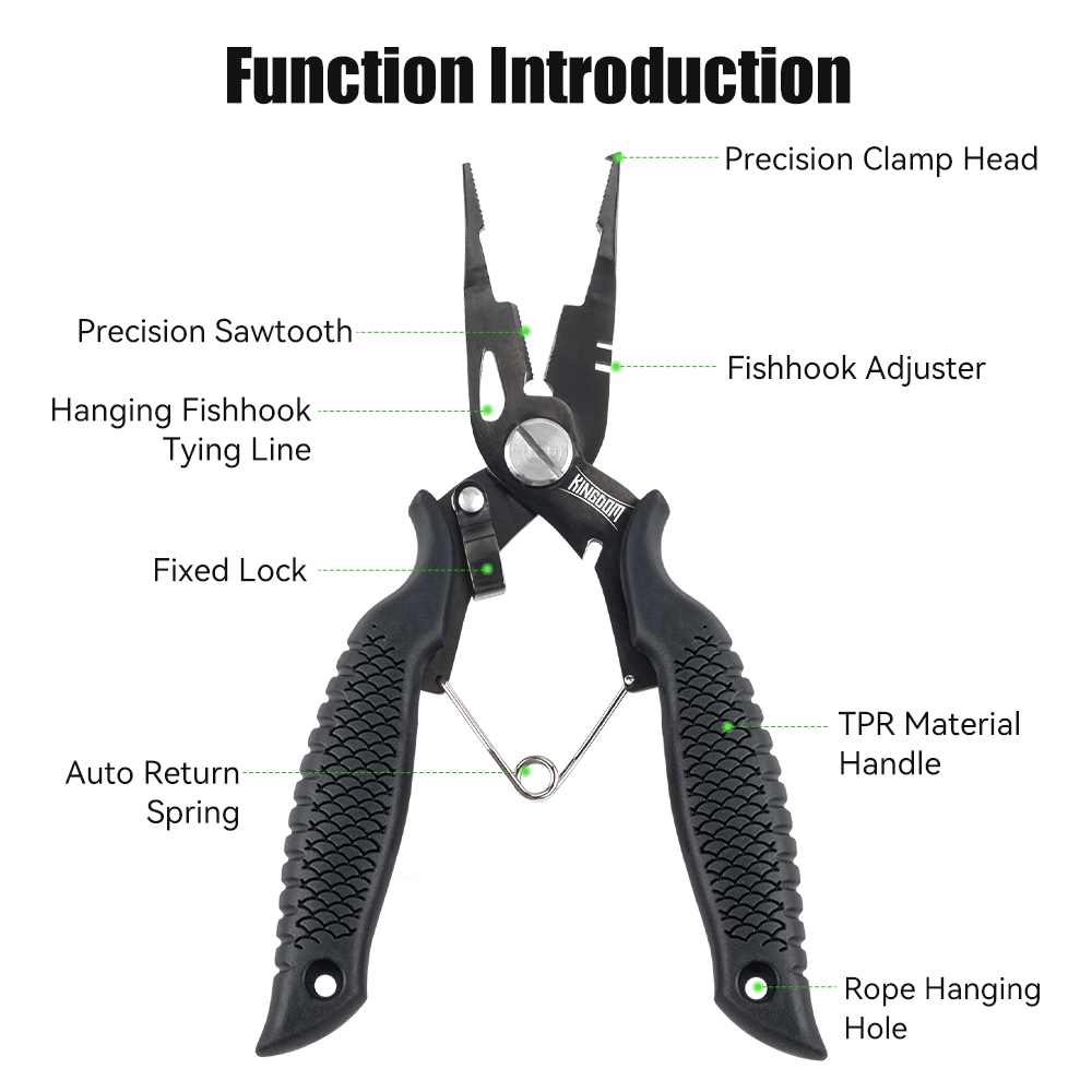 Kingdom Fishing Pliers Multifu – Fishing Line Cutter recenzja i cena