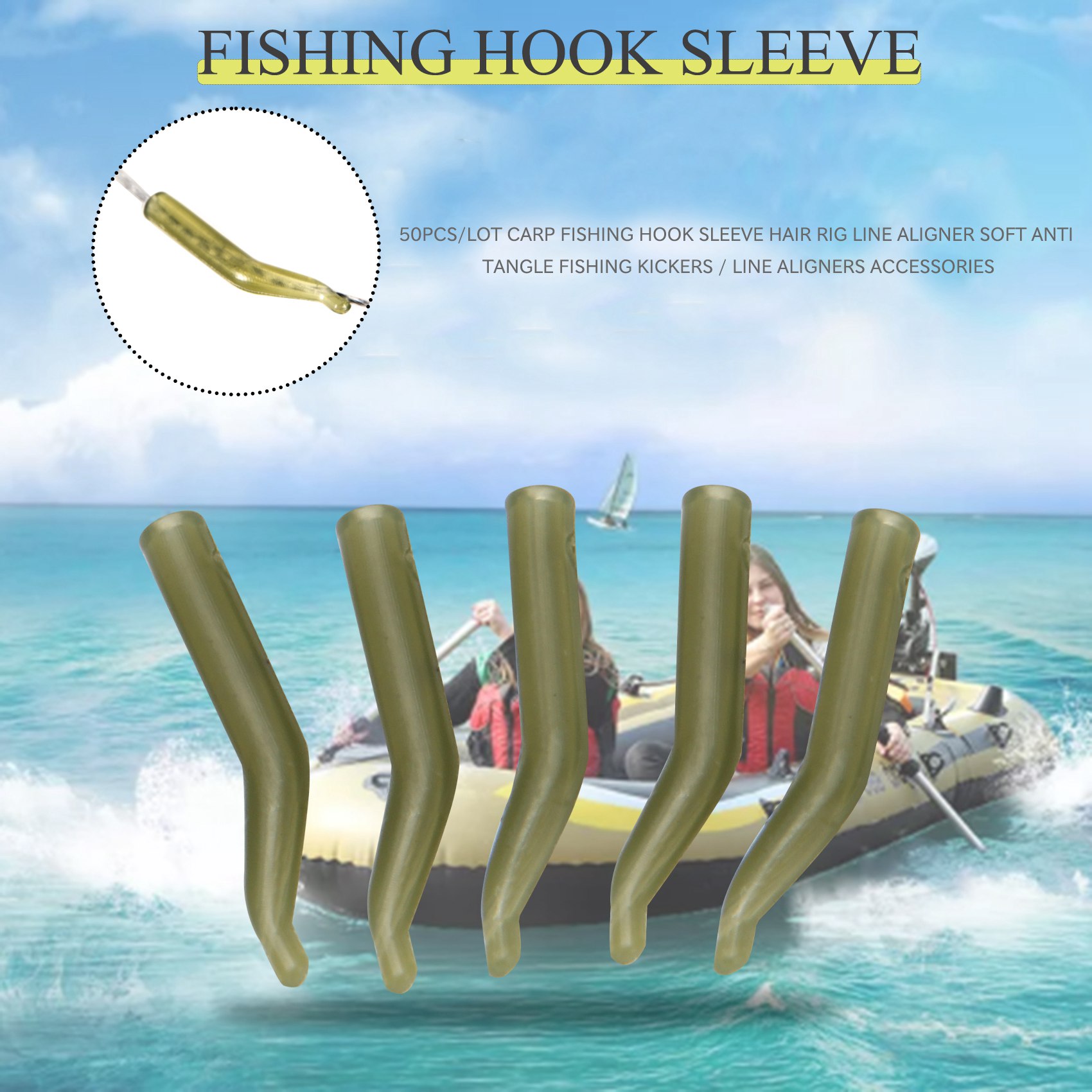 50Pcs/Lot Carp Fishing Hook Sl – Monofilament Line recenzja i cena