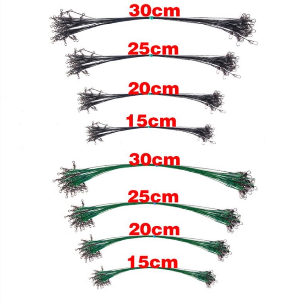 10pcs/lot Anti Bite Steel Fish – Leader Line recenzja i cena
