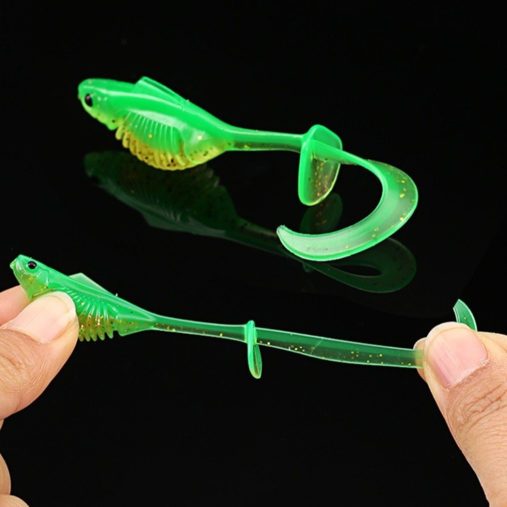 10PCS PVC Fishing Soft Lures 6 – Ice Fishing Line recenzja i cena