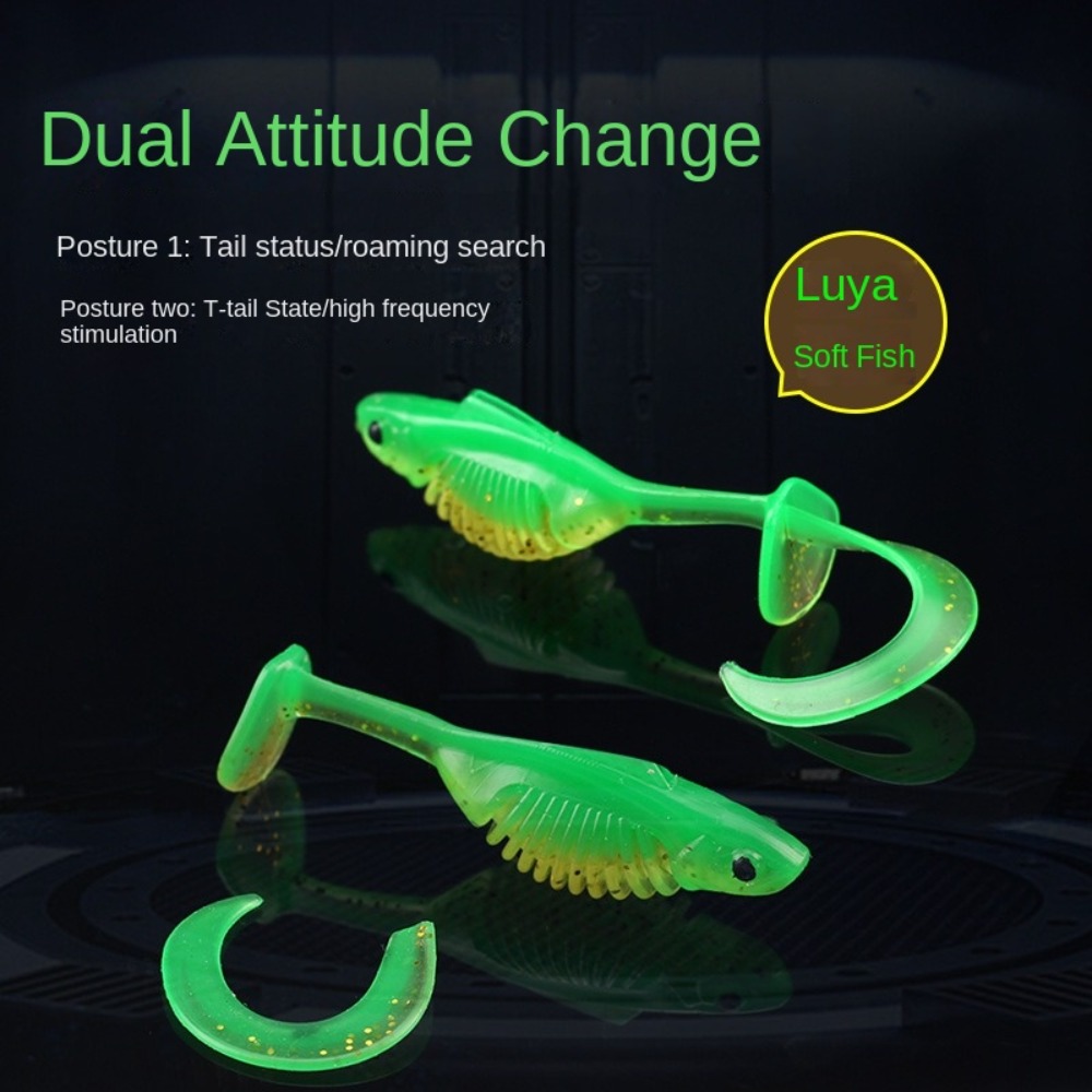 10PCS PVC Fishing Soft Lures 6 – Ice Fishing Line recenzja i cena