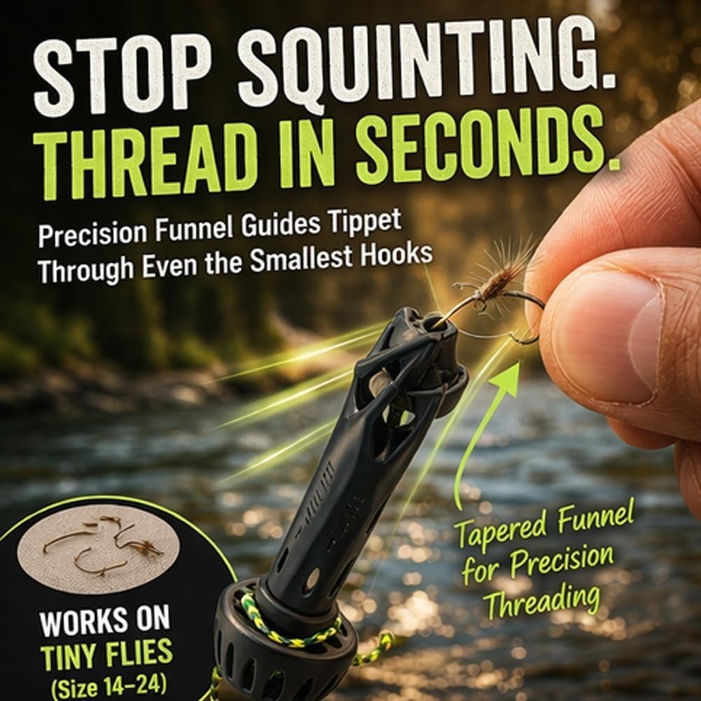 Portable Magnetic Fly Threader – Fishing Line Winder recenzja i cena