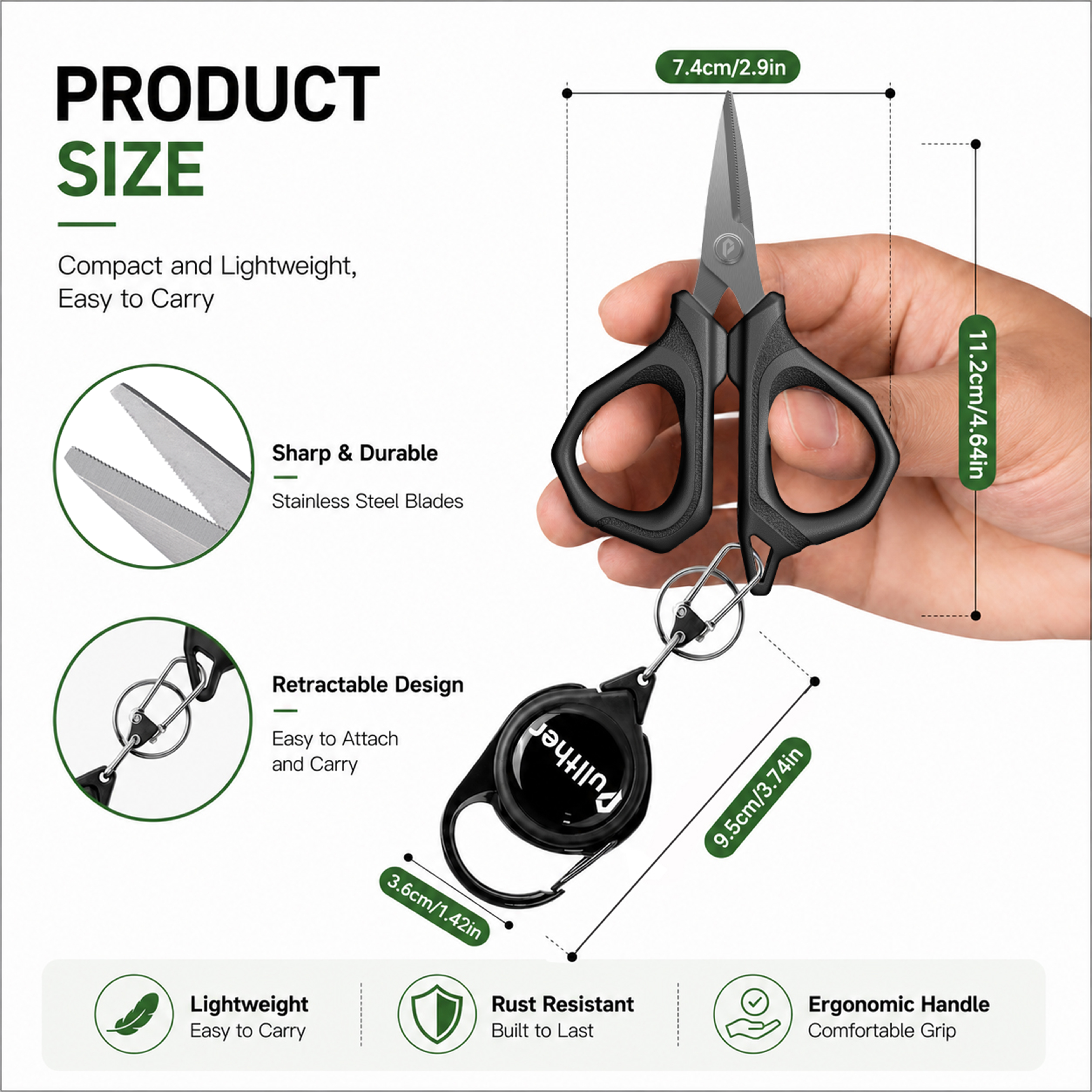 Fishing Scissors Stainless Ste – Fishing Line Cutter recenzja i cena