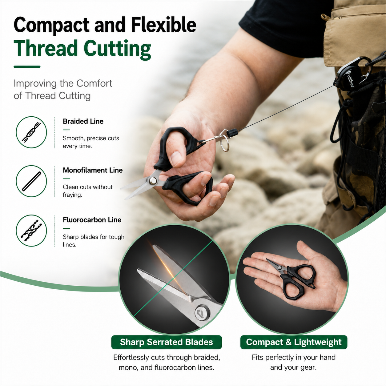 Fishing Scissors Stainless Ste – Fishing Line Cutter recenzja i cena
