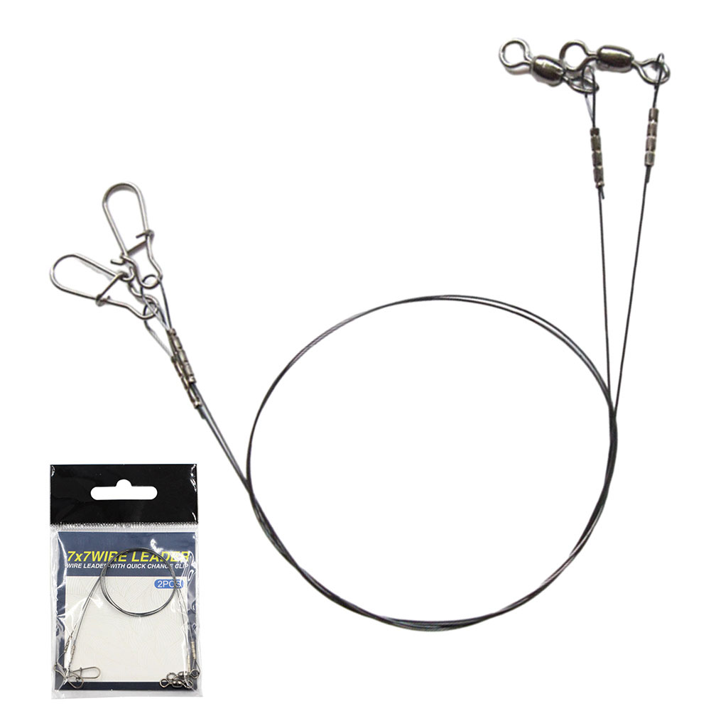 2pc Fishing Titanium Wire Lead – Leader Line recenzja i cena