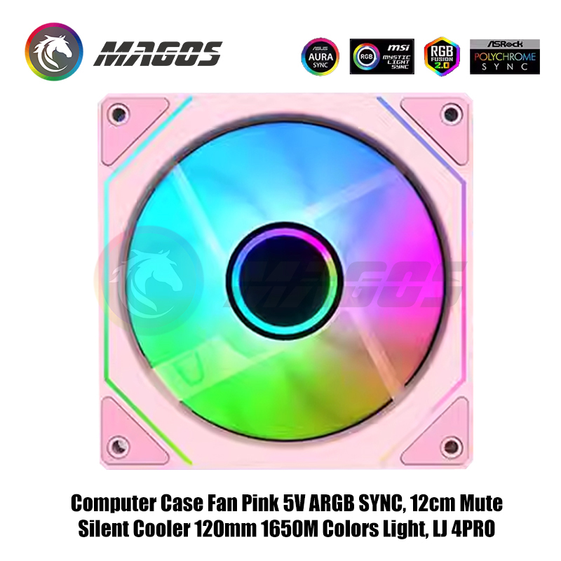 Computer Case Fan Pink 5V ARGB – Fly Line recenzja i cena