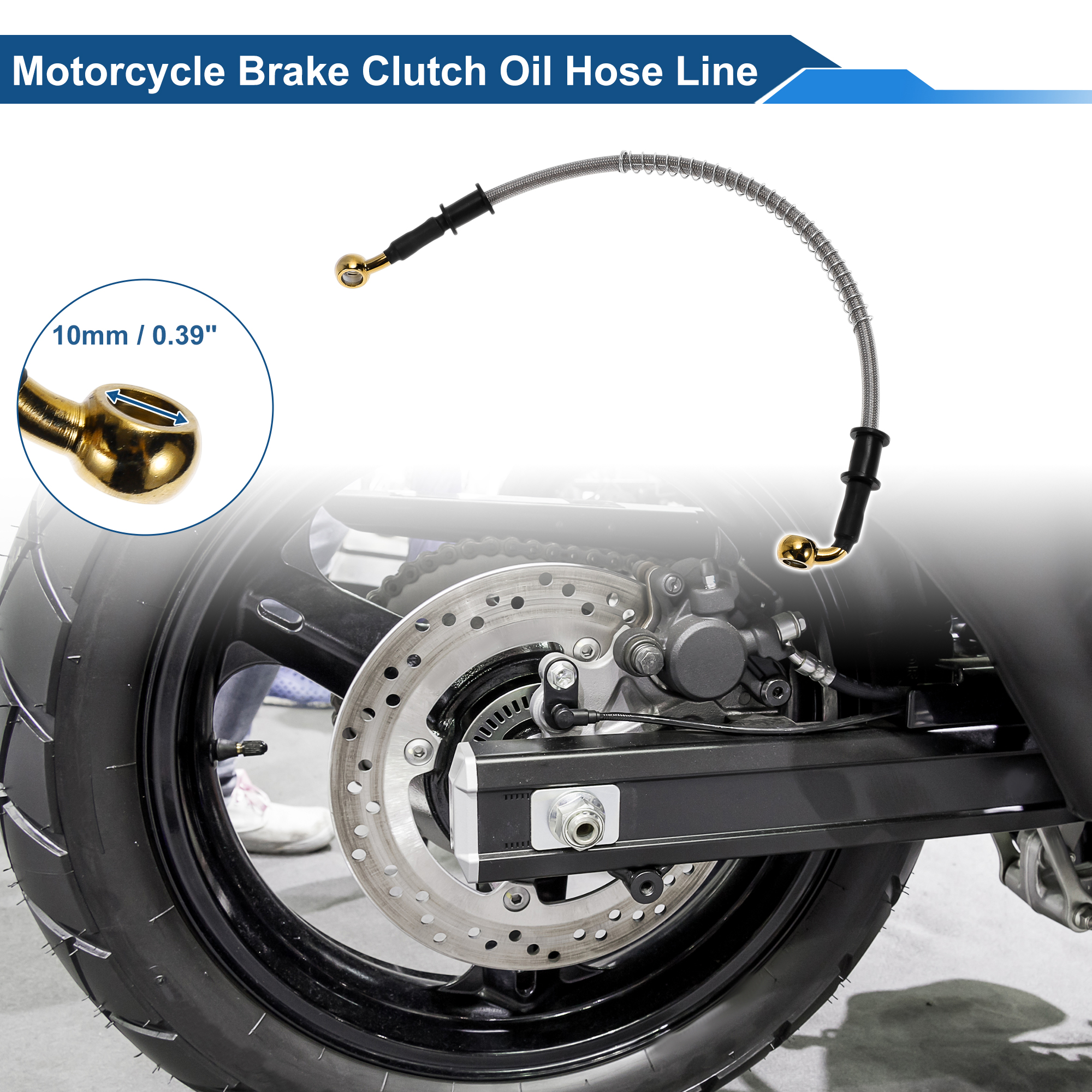 Motoforti 40cm Motorcycle Brak – Braided Line recenzja i cena