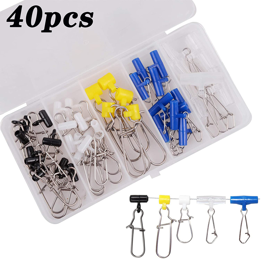 40Pcs Fishing line Sinker Slid – Monofilament Line recenzja i cena