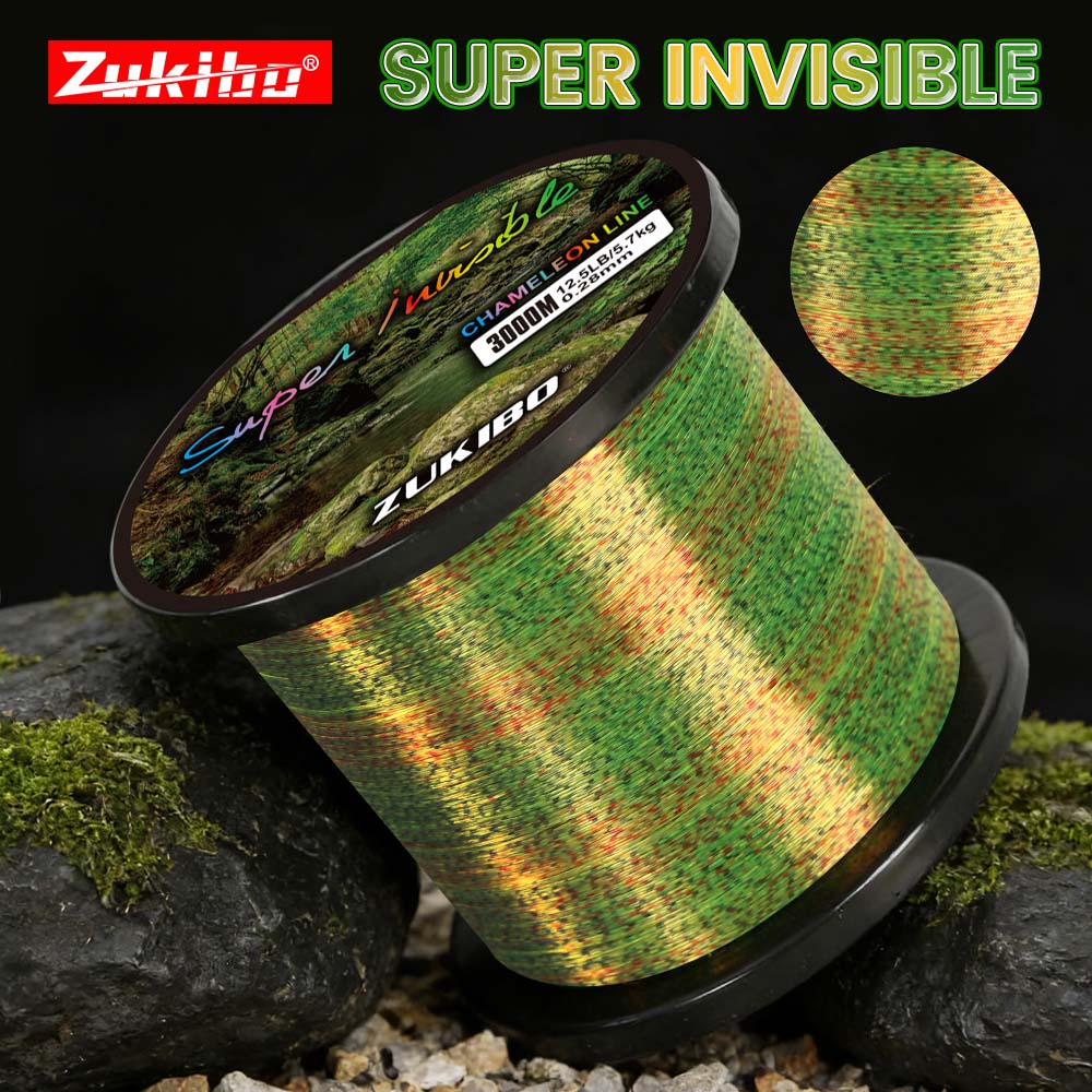 ZUKIBO 3D Speckle Line Yellow  – Fluorocarbon Line recenzja i cena