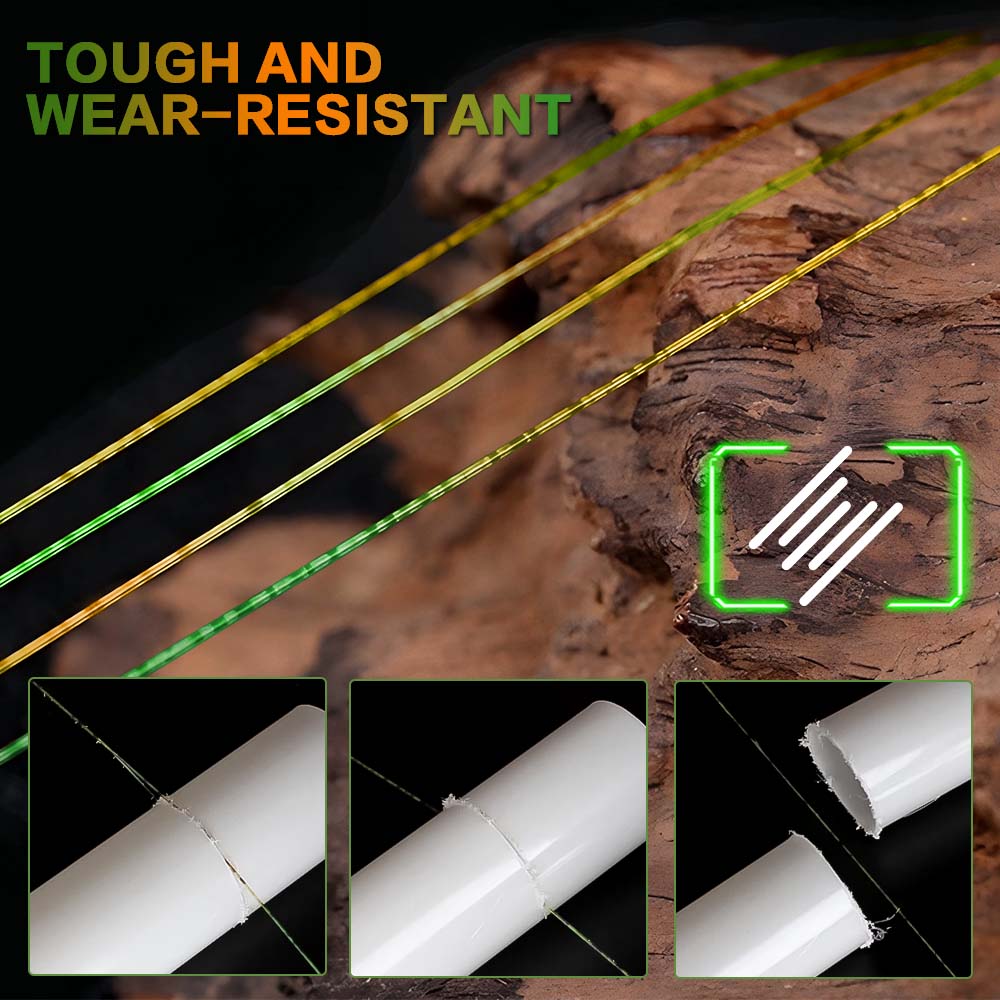 ZUKIBO 3D Speckle Line Yellow  – Fluorocarbon Line recenzja i cena