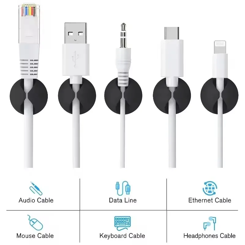 Cable Clips Phone Cord Holder  – Tippet Line recenzja i cena