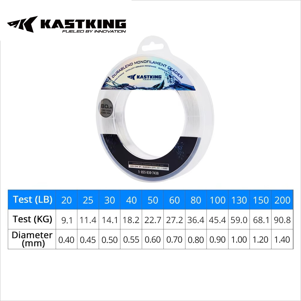 KastKing 20-200LB 110M 0.40-1. – Copolymer Line recenzja i cena