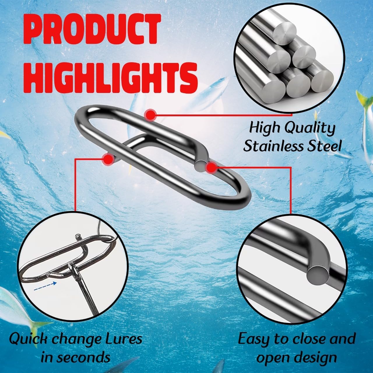 9KM Fishing Snap Kit 110pcs Po – Freshwater Line recenzja i cena