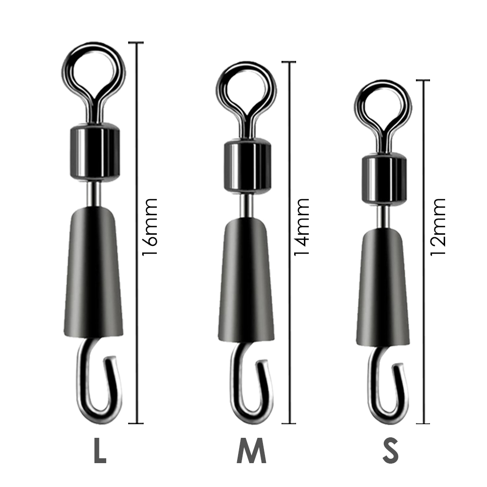 20/100Pcs Fishing Bearing Swiv – Fishing Line Box recenzja i cena