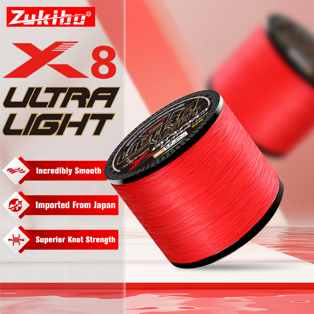 ZUKIBO ULTRA LIGHT Japan High  – Ice Fishing Line recenzja i cena