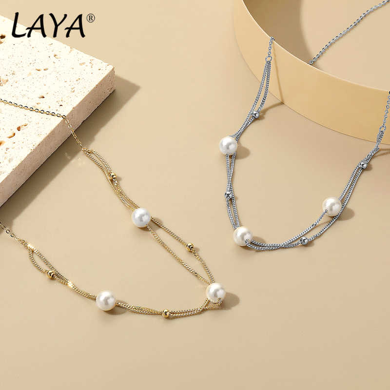 LAYA Minimalist Shell Pearl Mu – Freshwater Line recenzja i cena
