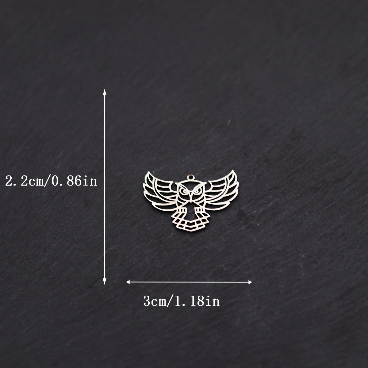 3pcs Owl Stainless Steel Charm – Fly Line recenzja i cena