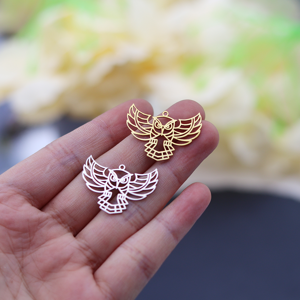 3pcs Owl Stainless Steel Charm – Fly Line recenzja i cena