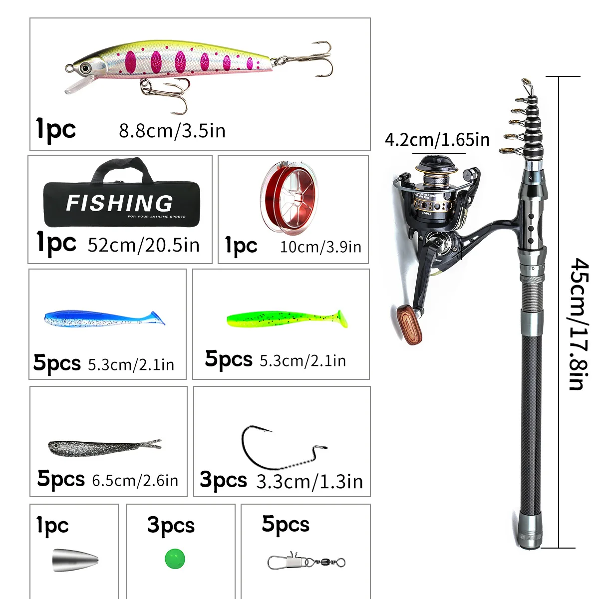 Carbon Telescopic Luya Rod Ful – Fishing Line Box recenzja i cena