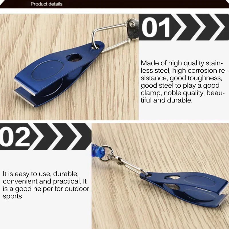 New Outdoor Fishing Line Clips – Fishing Line Cutter recenzja i cena
