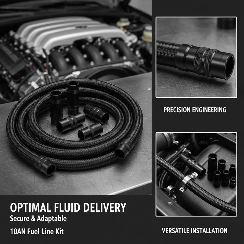Fuel Hose Assembly 10FT For En – Braided Line recenzja i cena