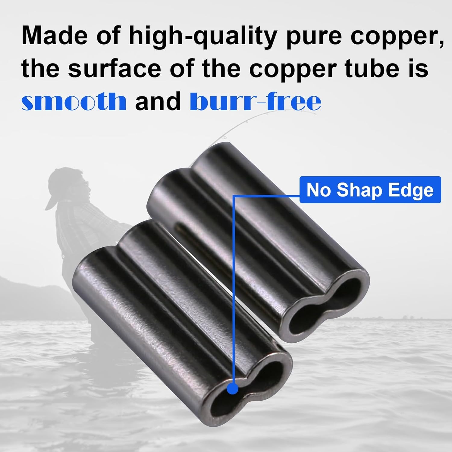 Copper Double Barrel Crimp Sle – Leader Line recenzja i cena