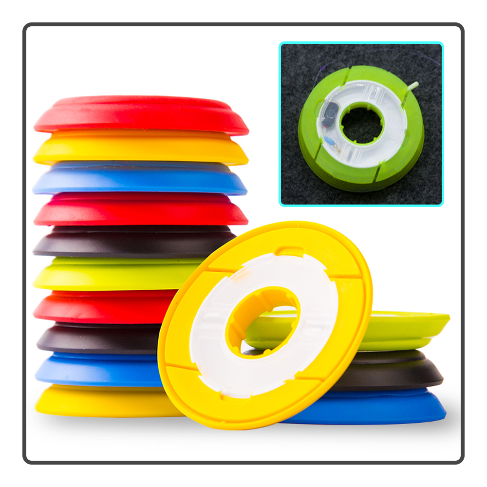 5pcs/lot Color Silicone Storag – Fishing Line Winder recenzja i cena