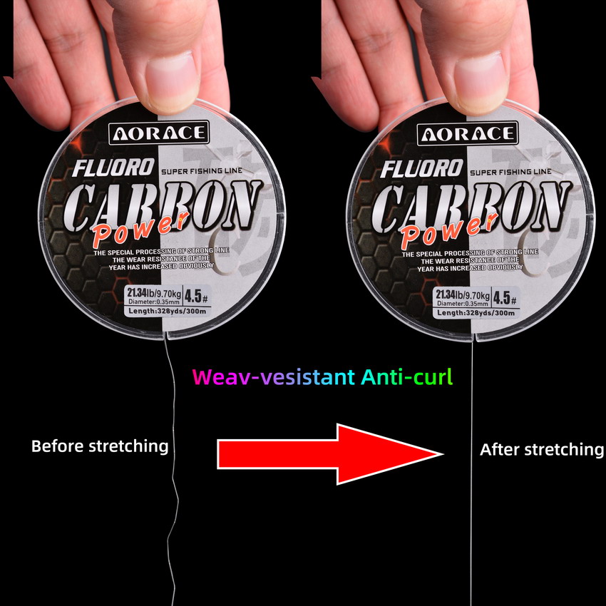Aorace 300M Fluorocarbon Fishi – Ice Fishing Line recenzja i cena