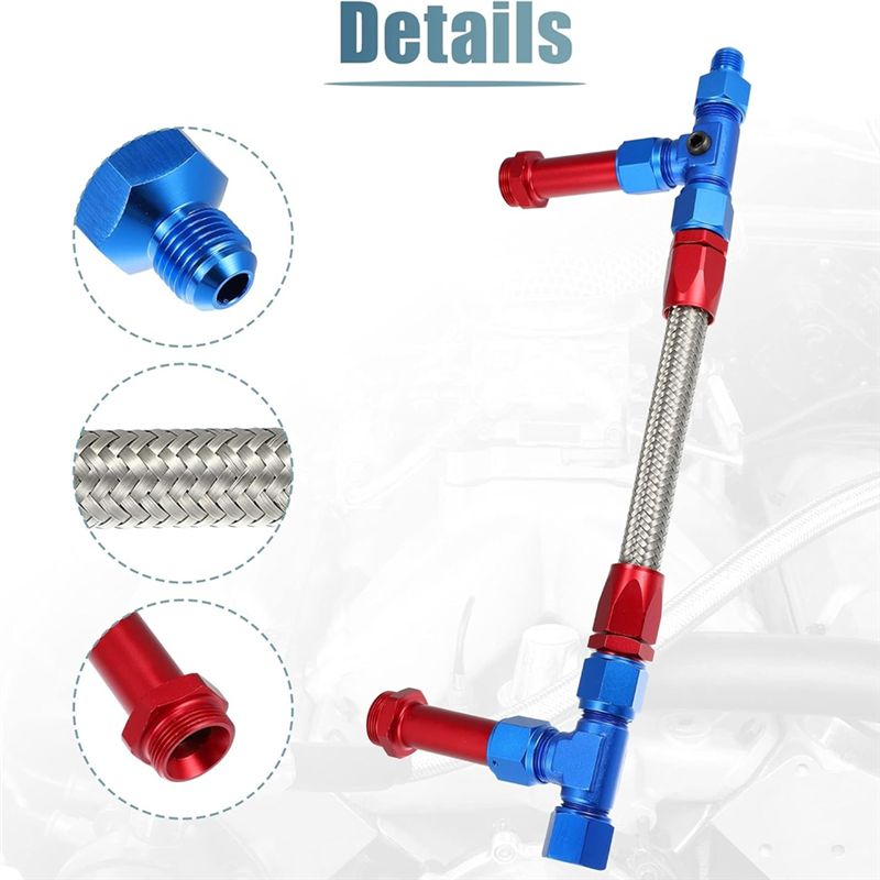 4150 Carburetor Fuel Line Kit  – Braided Line recenzja i cena