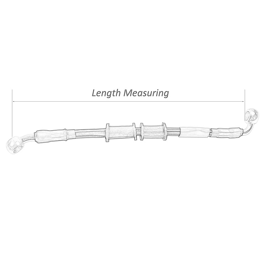 400mm-2400mm Brake Hose Hydrau – Braided Line recenzja i cena