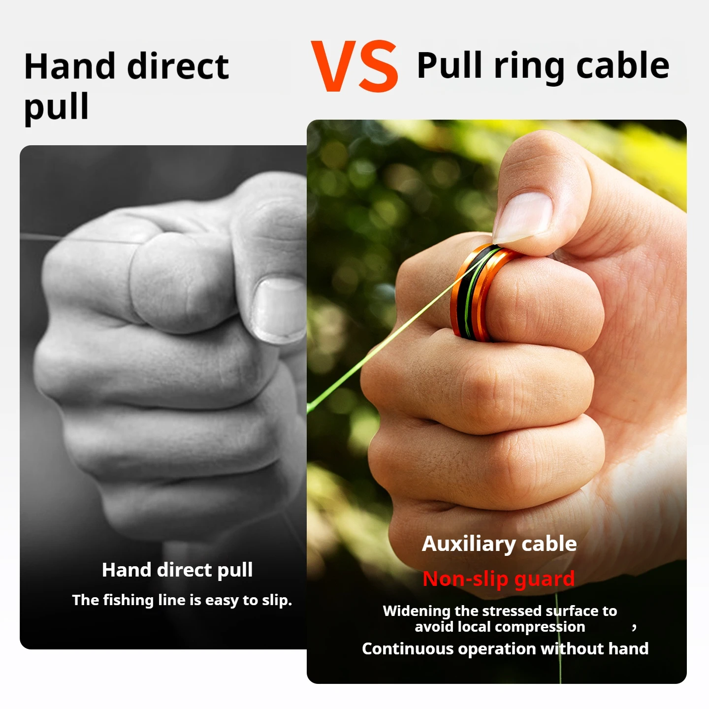 2/1pcs Alloy Cable Ring Fast L – Leader Line recenzja i cena