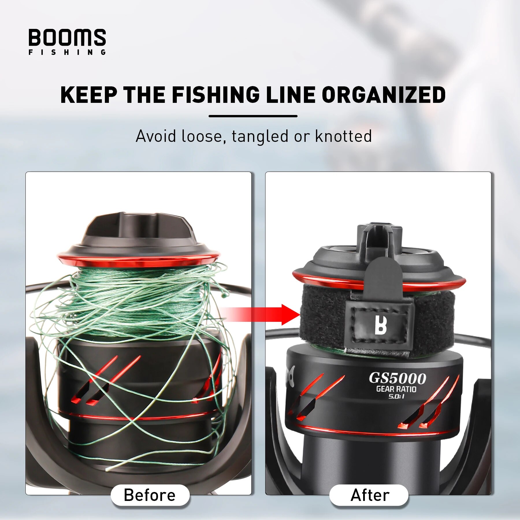 Booms Fishing SB1 4Pcs Spinnin – Fishing Line Box recenzja i cena