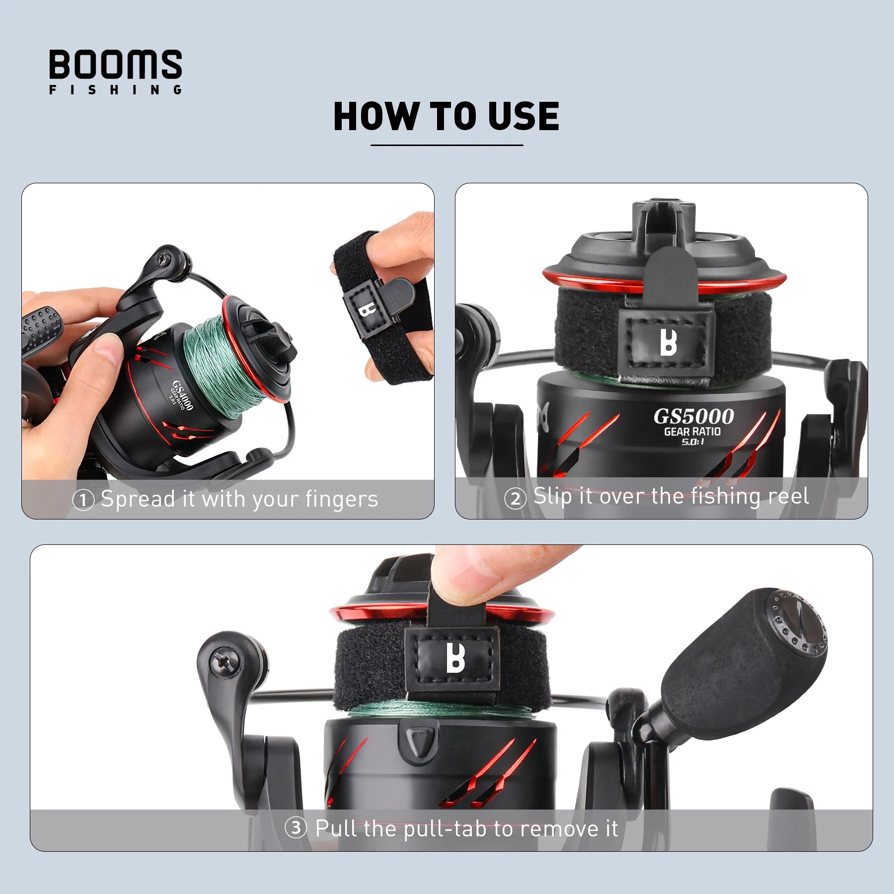 Booms Fishing SB1 4Pcs Spinnin – Fishing Line Box recenzja i cena